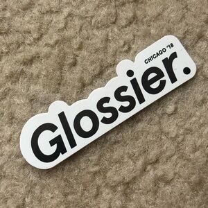 Glossier Chicago 2019 Sticker